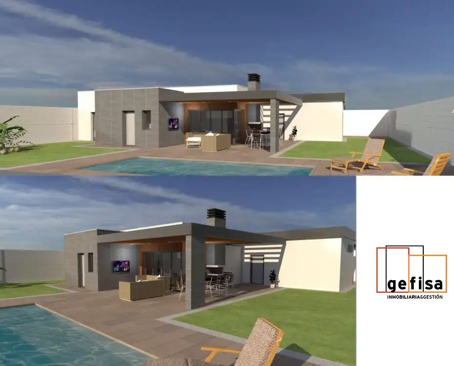 Chalet con piscina en venta en Valdepeñas