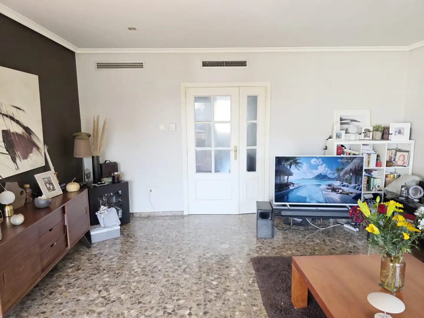 Sala de estar de Piso en venta en Valencia con Aire acondicionado, Calefacción y Terraza