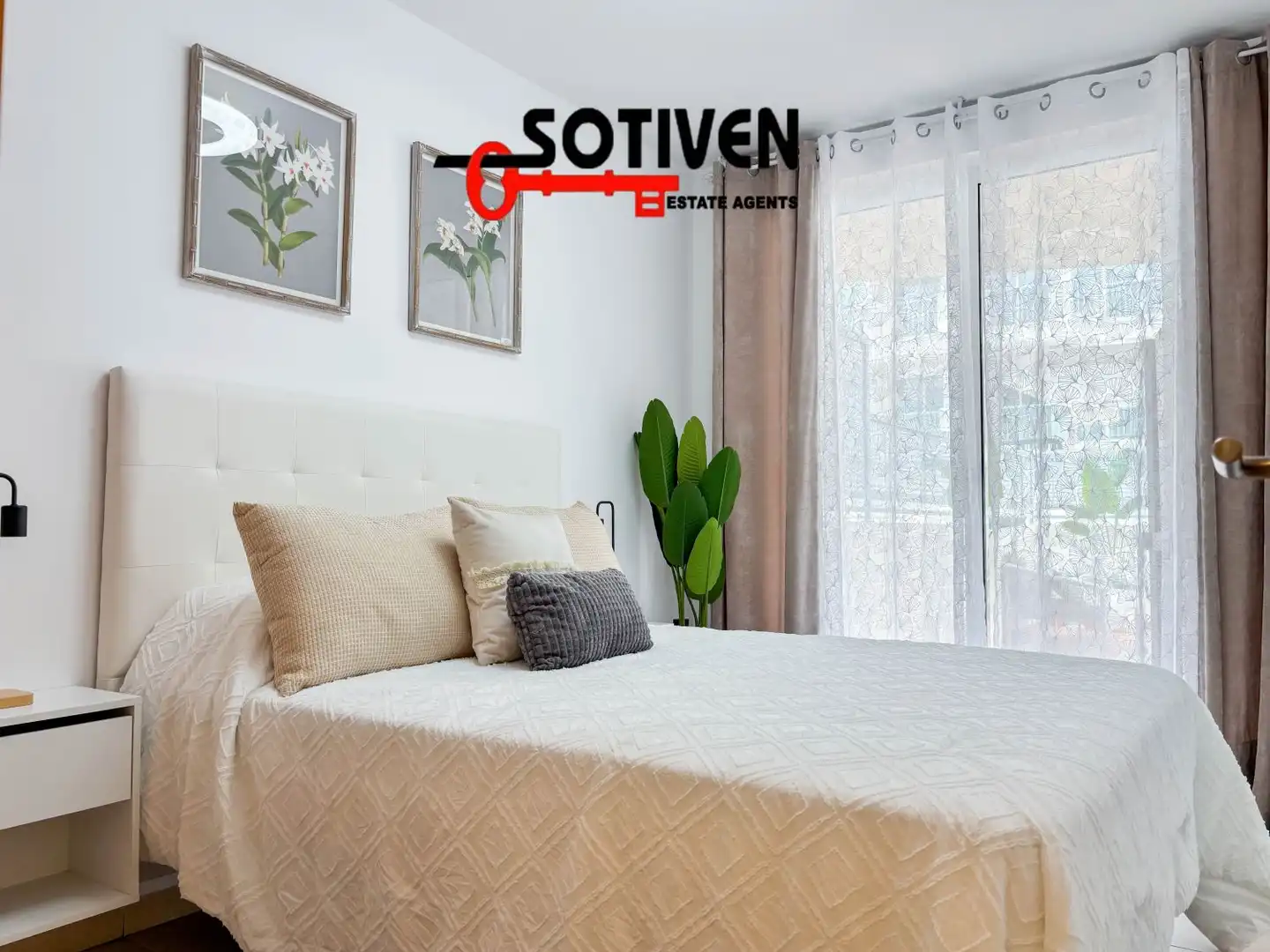 Bedroom of Apartments for rent in Santiago del Teide  with Terrace and Community pool