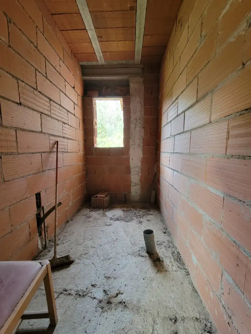 Bany de Finca rústica en venda en Lloret de Mar amb Aire condicionat, Jardí privat i Alarma