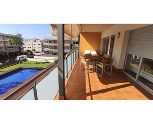 Terrace of Flat to rent in Sant Carles de la Ràpita  with Air Conditioner, Terrace and Swimming Pool