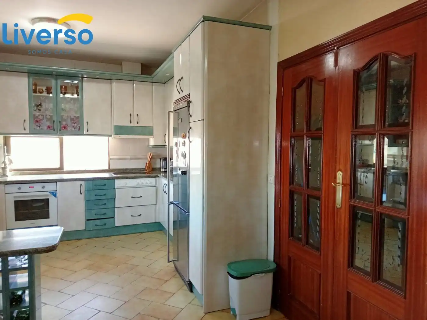 Cocina de Casa o chalet en venta en Mambrilla de Castrejón con Calefacción, Jardín privado y Trastero