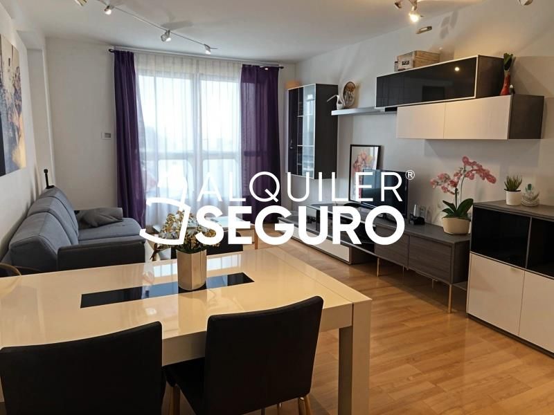 Sala d'estar de Pis de lloguer en  Madrid Capital amb Aire condicionat, Calefacció i Traster
