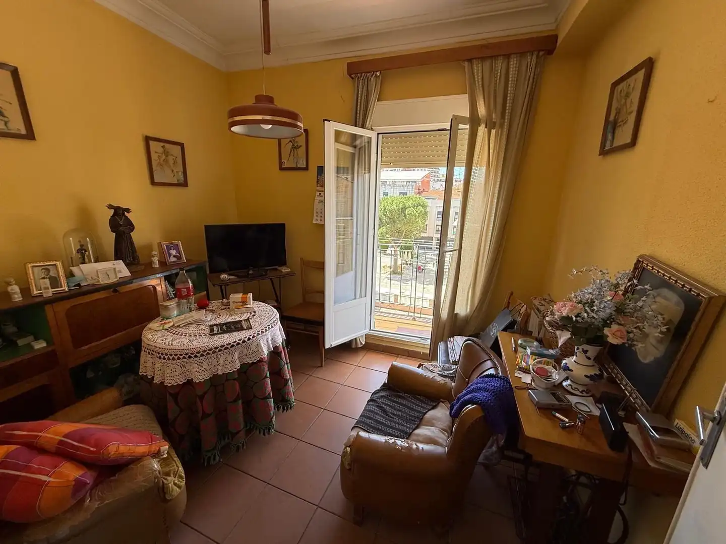 Wohnzimmer von Wohnung zum Verkauf in Guadalajara mit Heizung und Terrasse