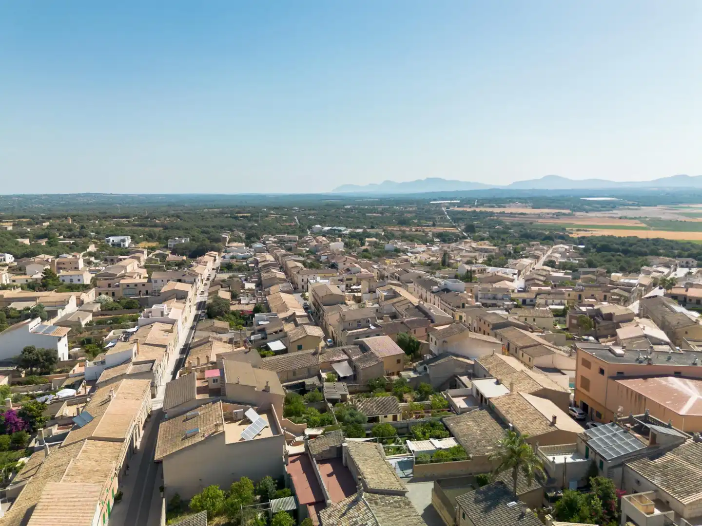 Vista exterior de Casa adosada en venta en Ariany con Aire acondicionado, Jardín privado y Terraza