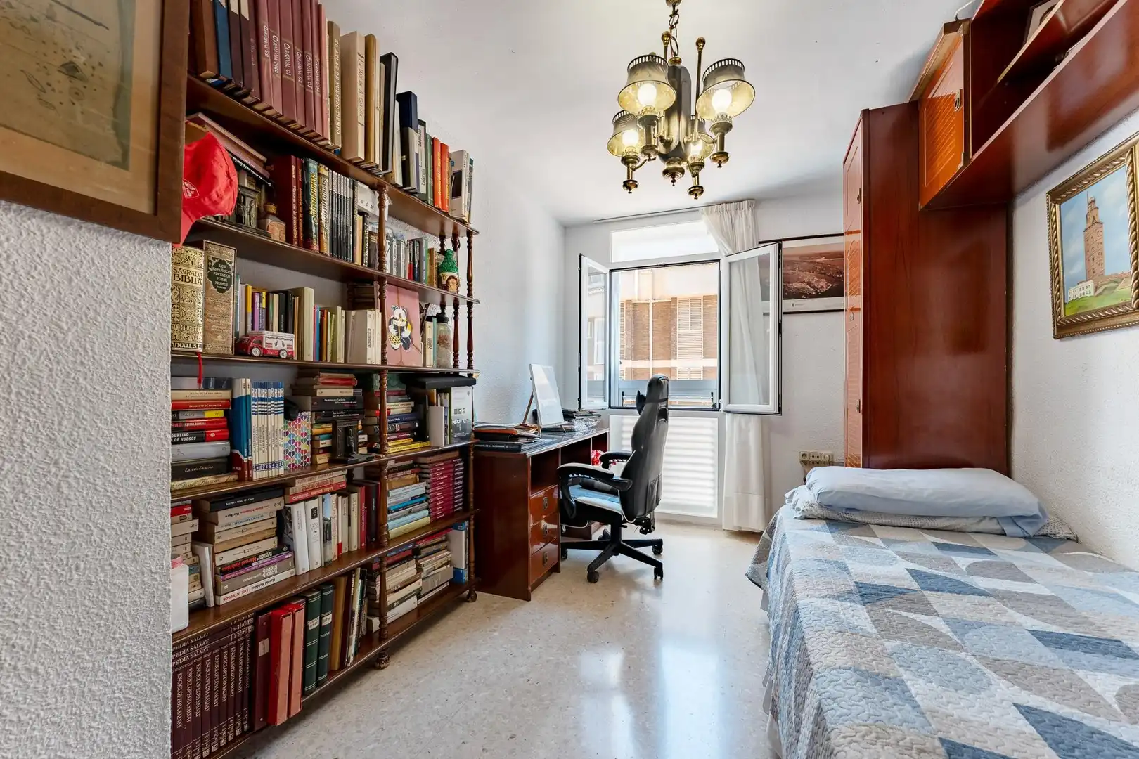Bedroom of Flat for sale in Málaga  with Air Conditioner and Heating