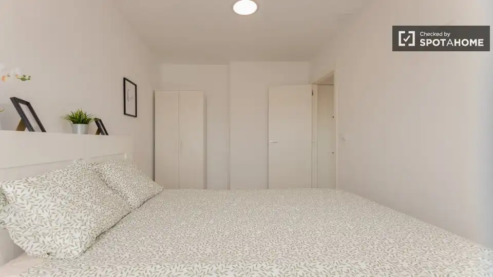 Bedroom of Flat for rent in Puçol  with Air Conditioner, Heating and Furnished