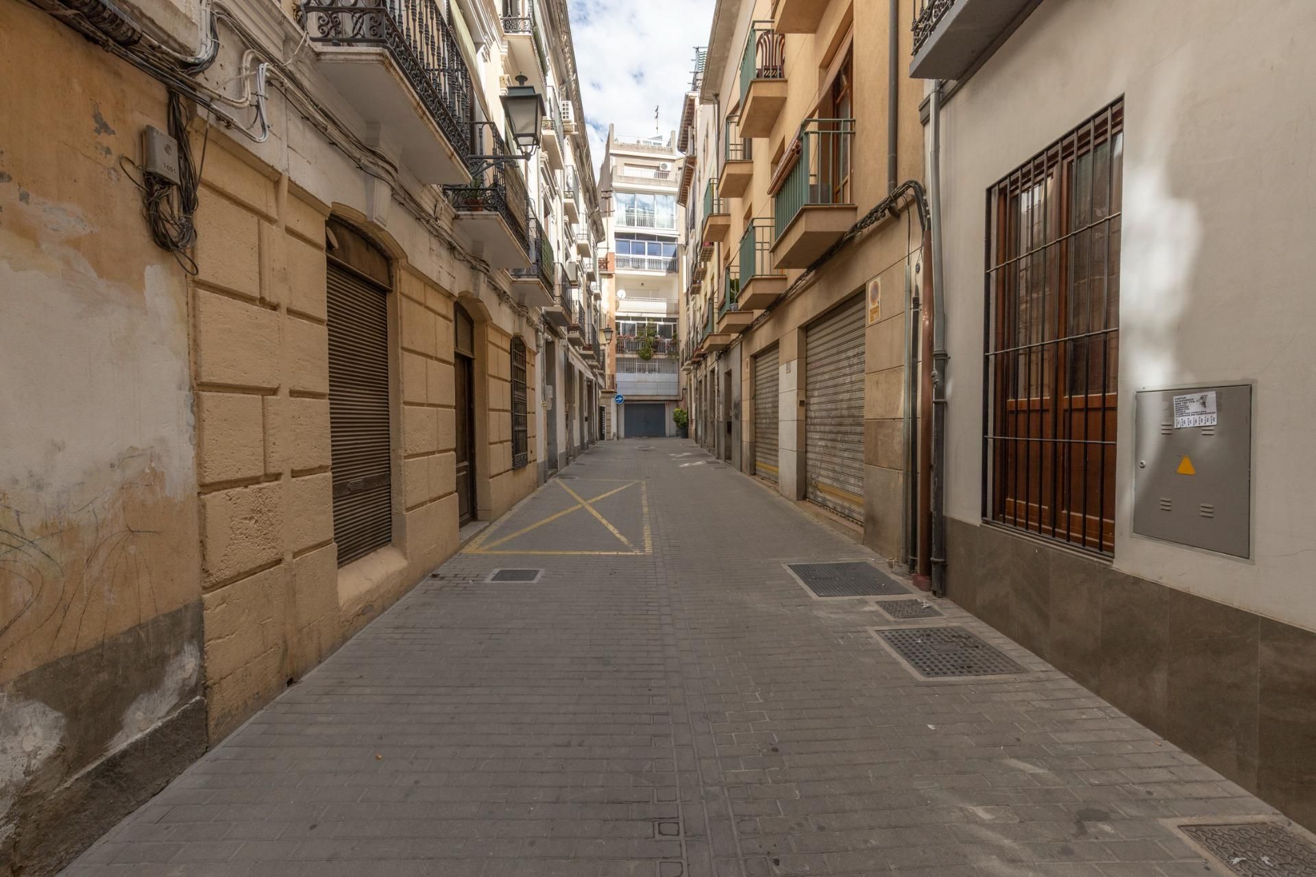 Exterior view of Flat for sale in  Granada Capital  with Heating and Balcony