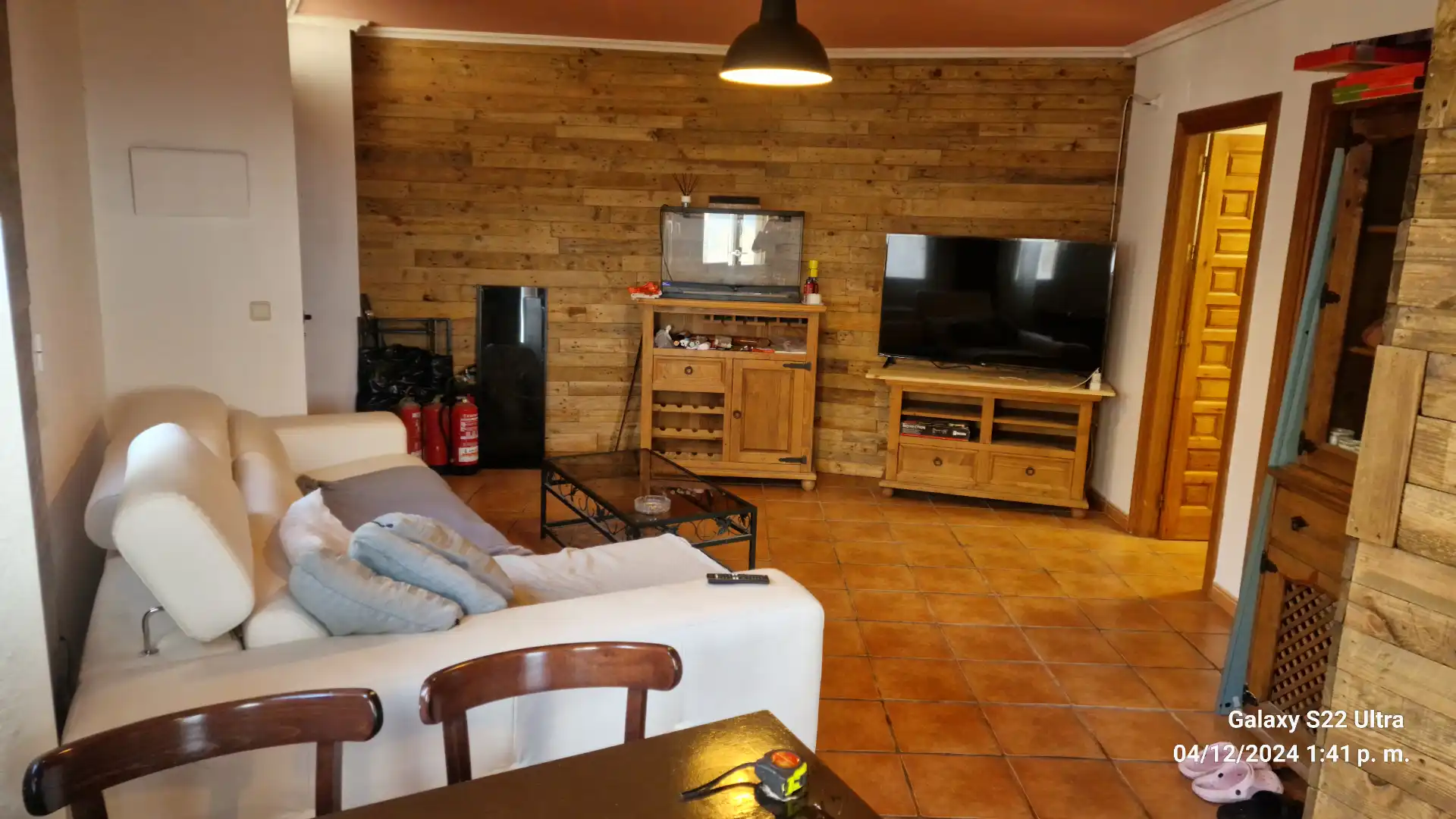 Sala de estar de Casa o chalet en venta en Sotés con Calefacción, Parquet y Trastero