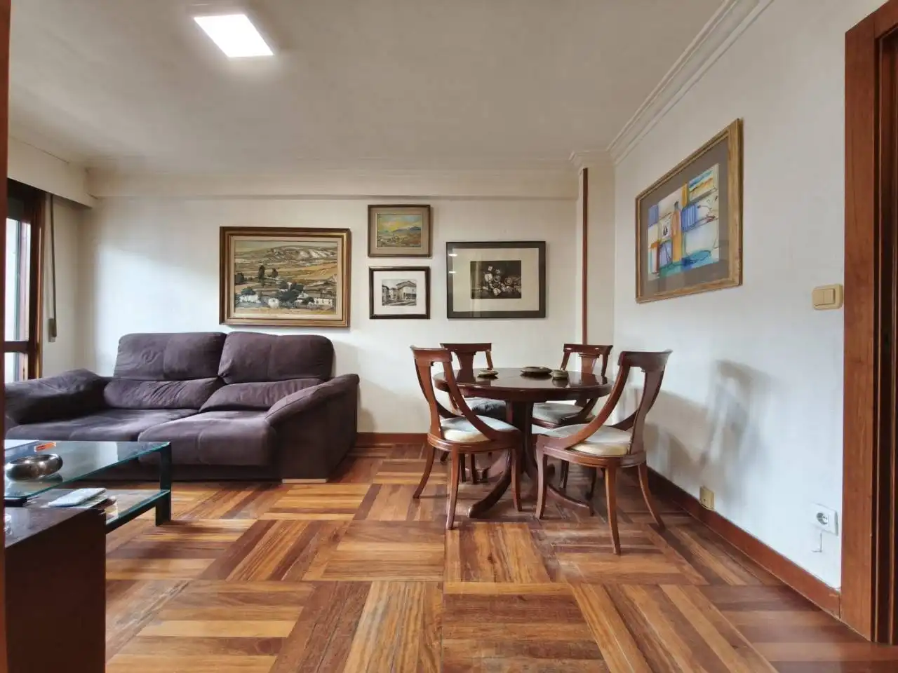 Sala d'estar de Pis en venda en Burgos amb Calefacció, Terrassa i Alarma