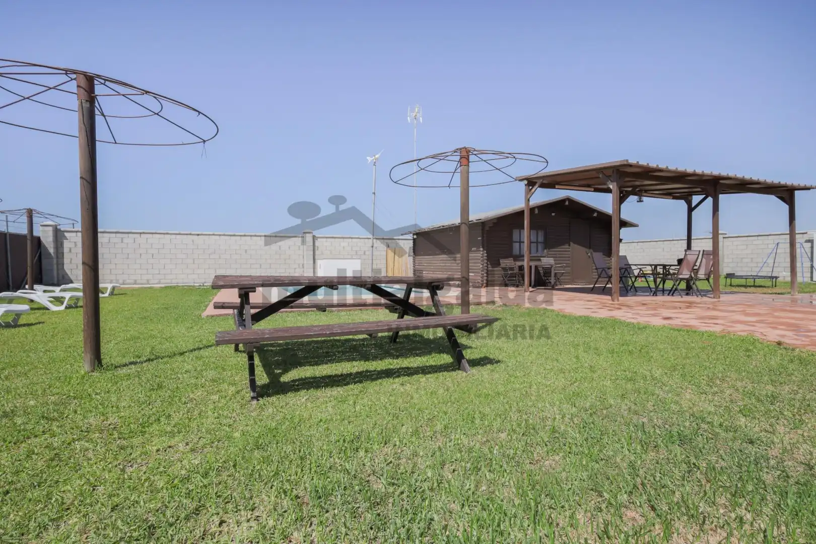 Terrace of Country homes for sale in Sanlúcar de Barrameda  with Private garden and Swimming Pool