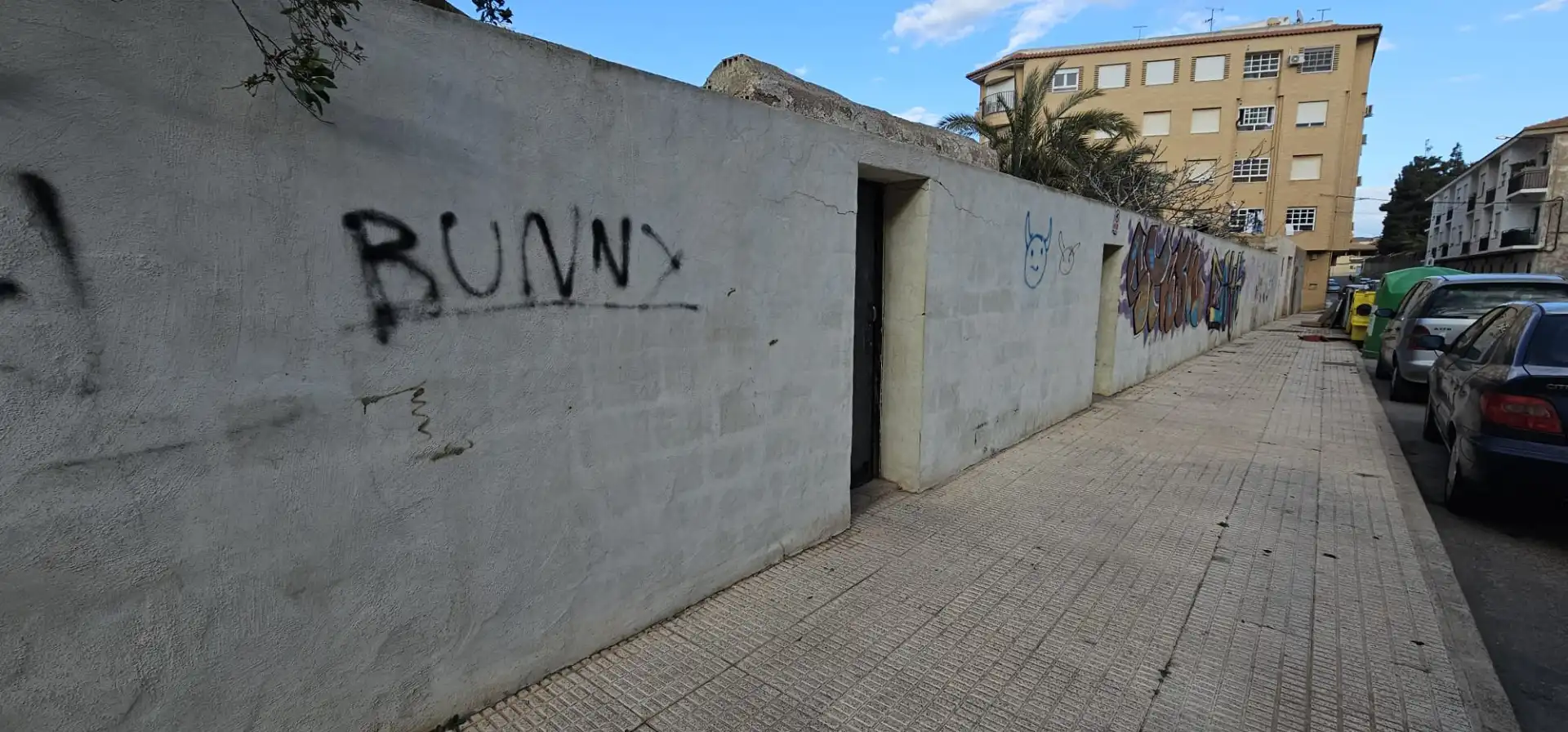 Vista exterior de Casa adosada en venta en La Unión