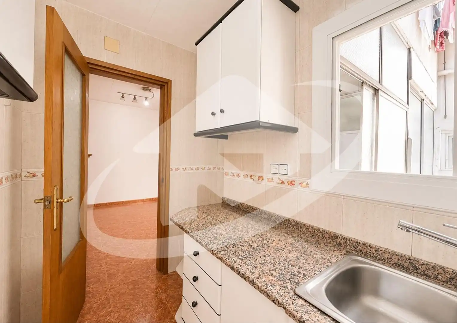 Kitchen of Flat for sale in Sabadell  with Balcony