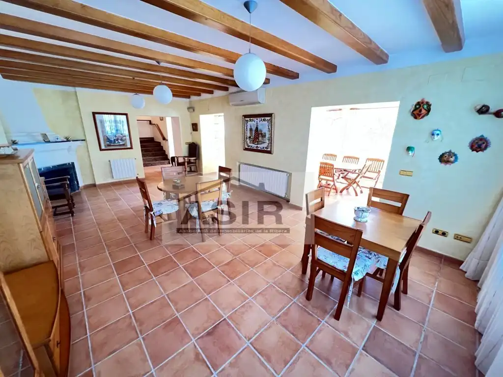 Comedor de Casa o chalet en venta en Alzira con Aire acondicionado, Terraza y Piscina