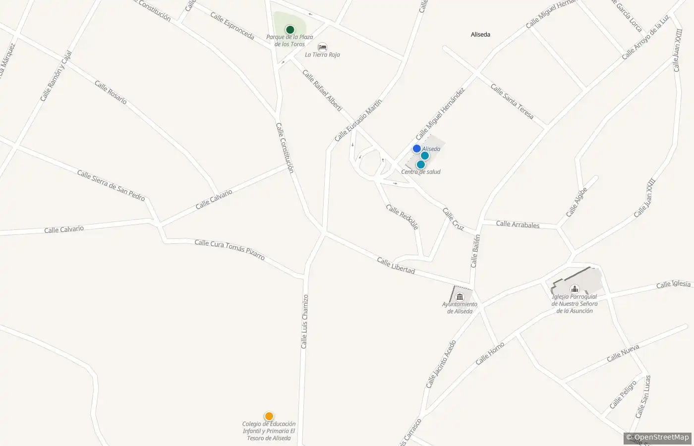 Vista exterior de Piso en venta en Aliseda