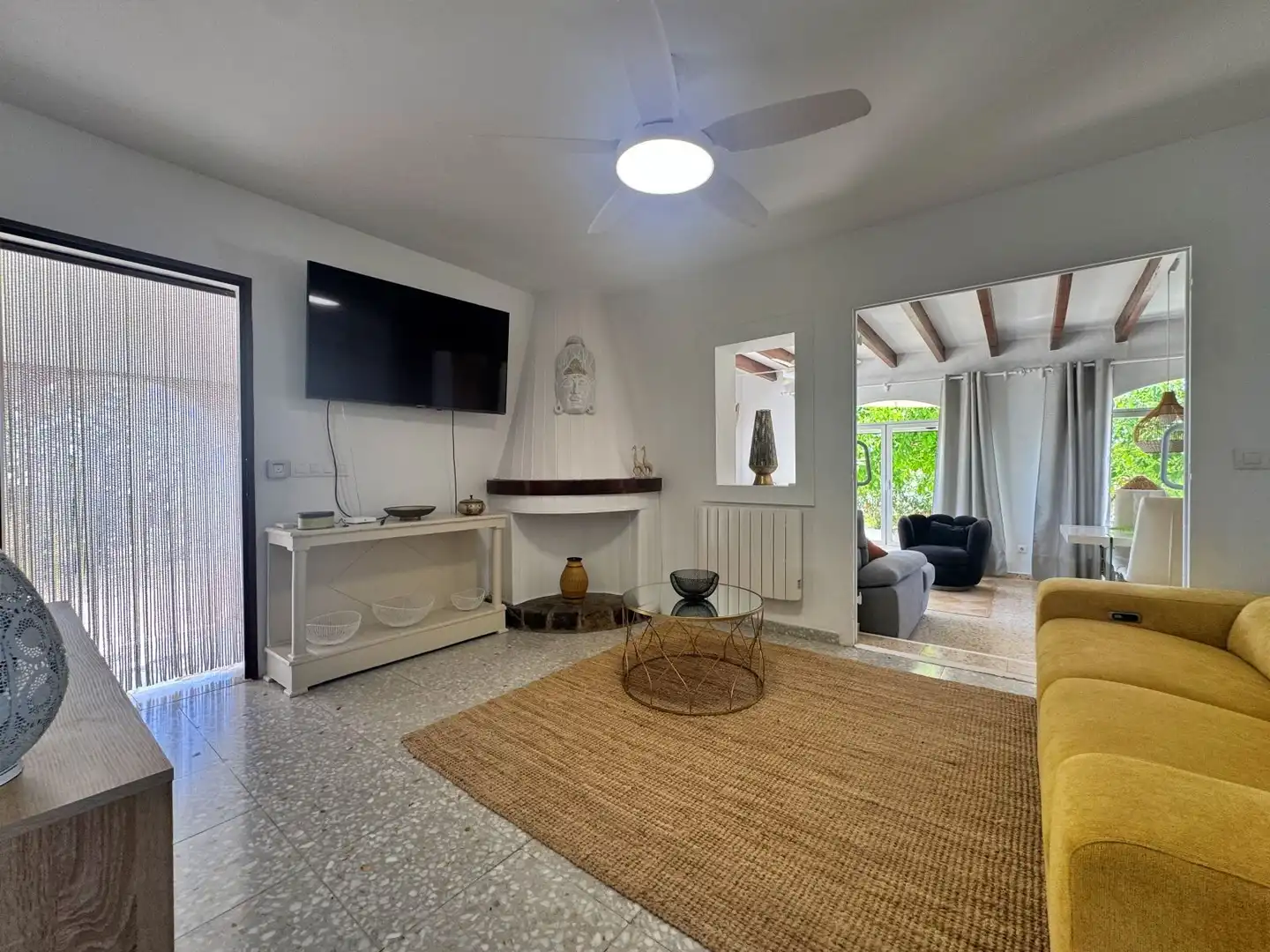 Sala d'estar de Casa o xalet de lloguer en Teulada amb Aire condicionat, Terrassa i Traster