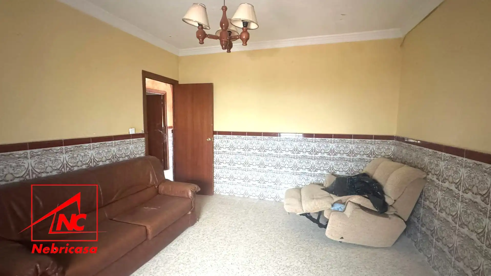 Living room of Houses for sale in El Cuervo de Sevilla  with Private garden