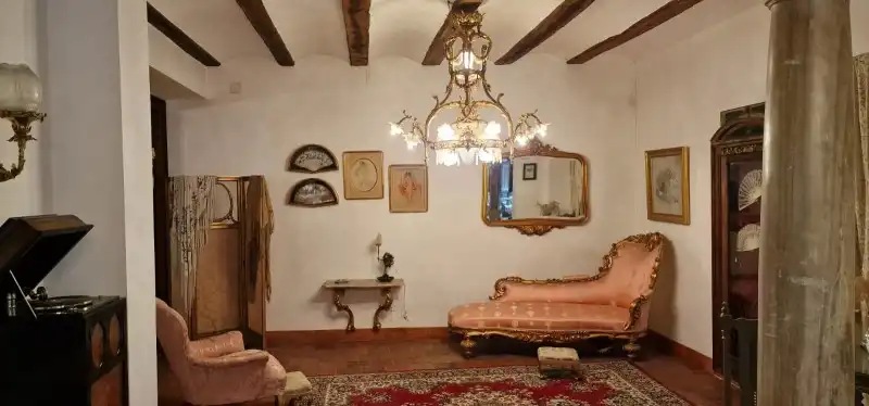 Living room of Country homes for sale in Rubielos de Mora  with Air Conditioner, Heating and Terrace