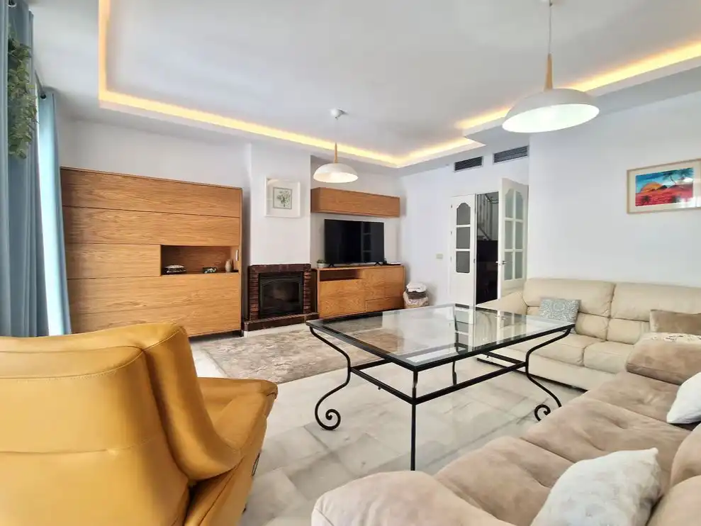 Sala de estar de Casa o chalet de alquiler en Marbella Centro
