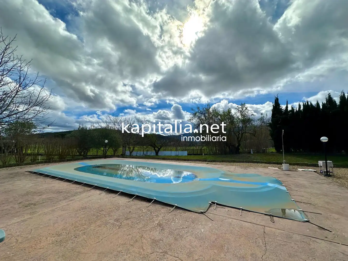 Swimming pool of Houses for sale in Alcoy / Alcoi  with Air Conditioner, Private garden and Terrace
