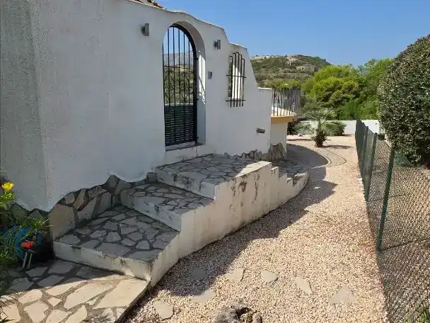 Vista exterior de Casa o chalet en venta en Pego con Aire acondicionado y Piscina