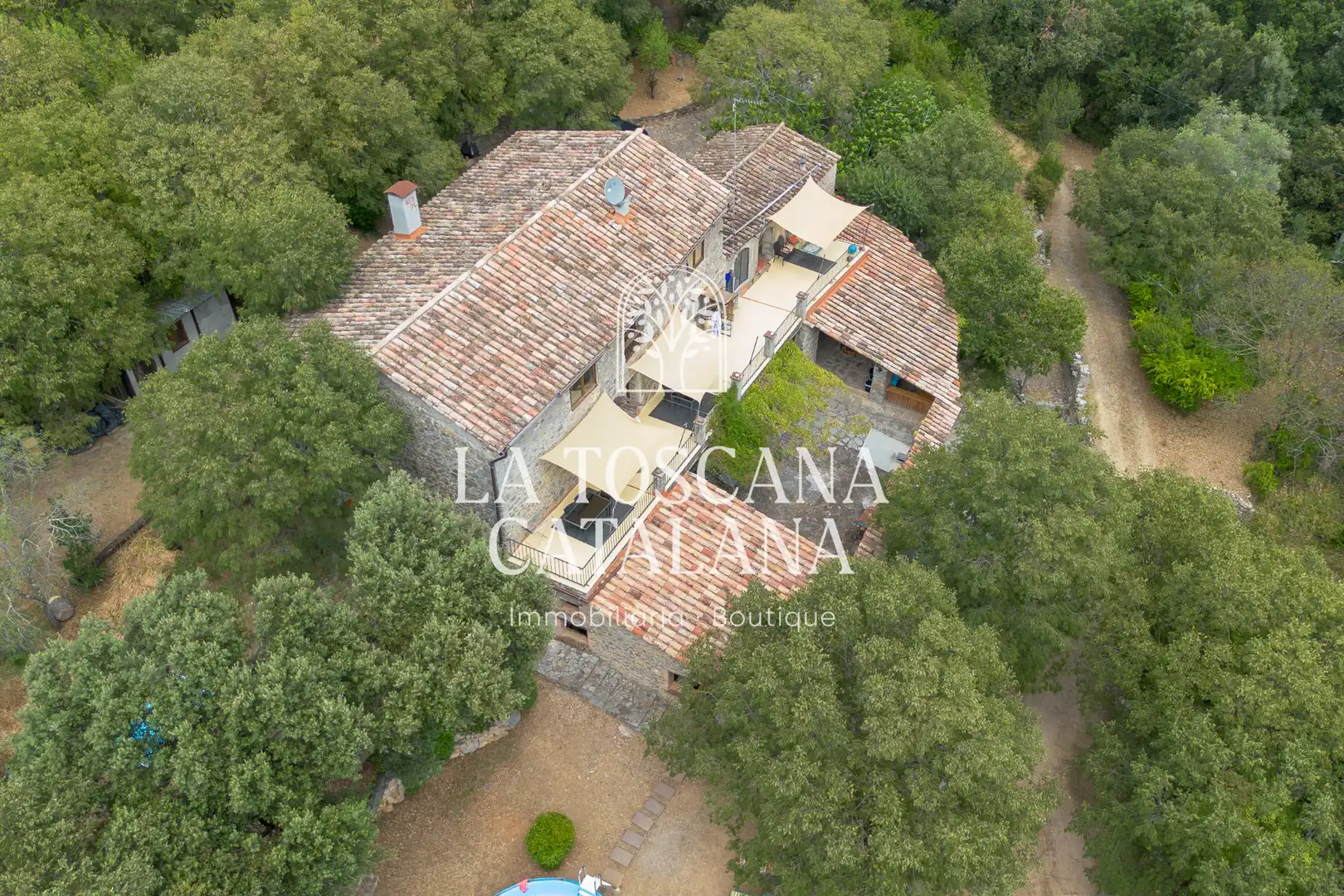 Vista exterior de Finca rústica en venta en Sales de Llierca con Aire acondicionado, Calefacción y Jardín privado