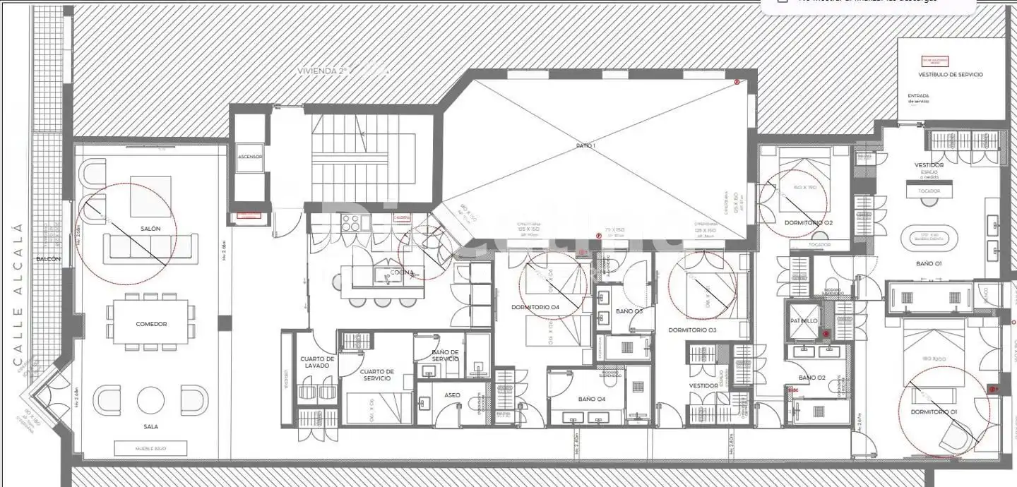 Piso con ascensor en venta en Barrio de Salamanca, imagen 42