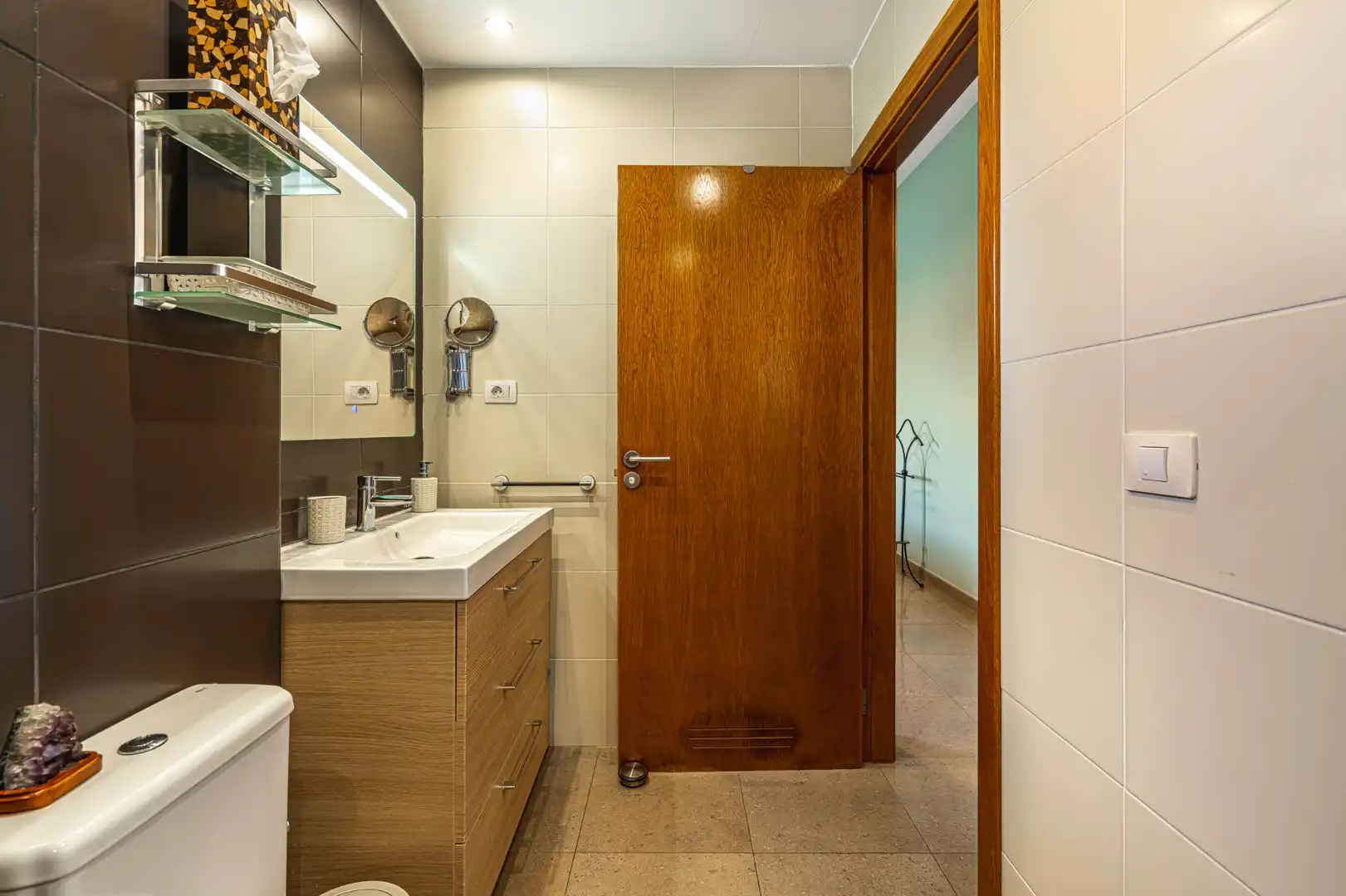 Bathroom of Detached homes for sale in Los Realejos  with Parquet flooring, Terrace and Storage room