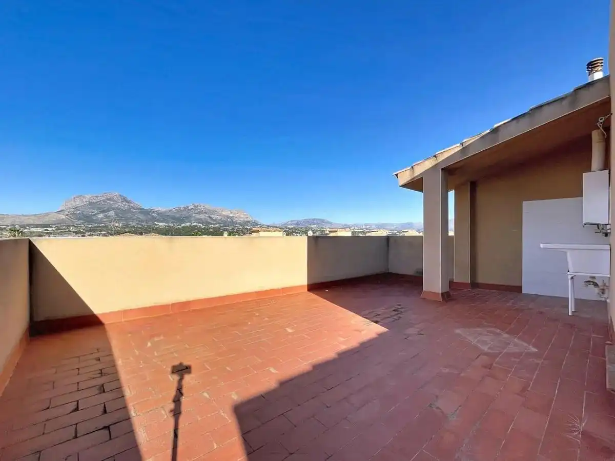 Terraza de Casa o chalet en venta en Benidorm con Calefacción, Jardín privado y Terraza