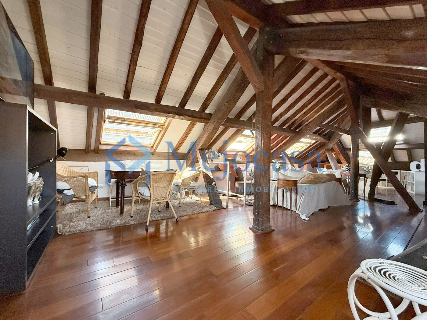 Bedroom of Flat for sale in  Madrid Capital  with Furnished
