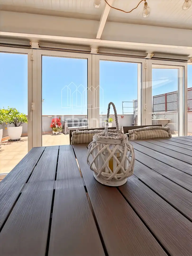 Terraza de Ático en venta en Mataró con Aire acondicionado, Calefacción y Terraza