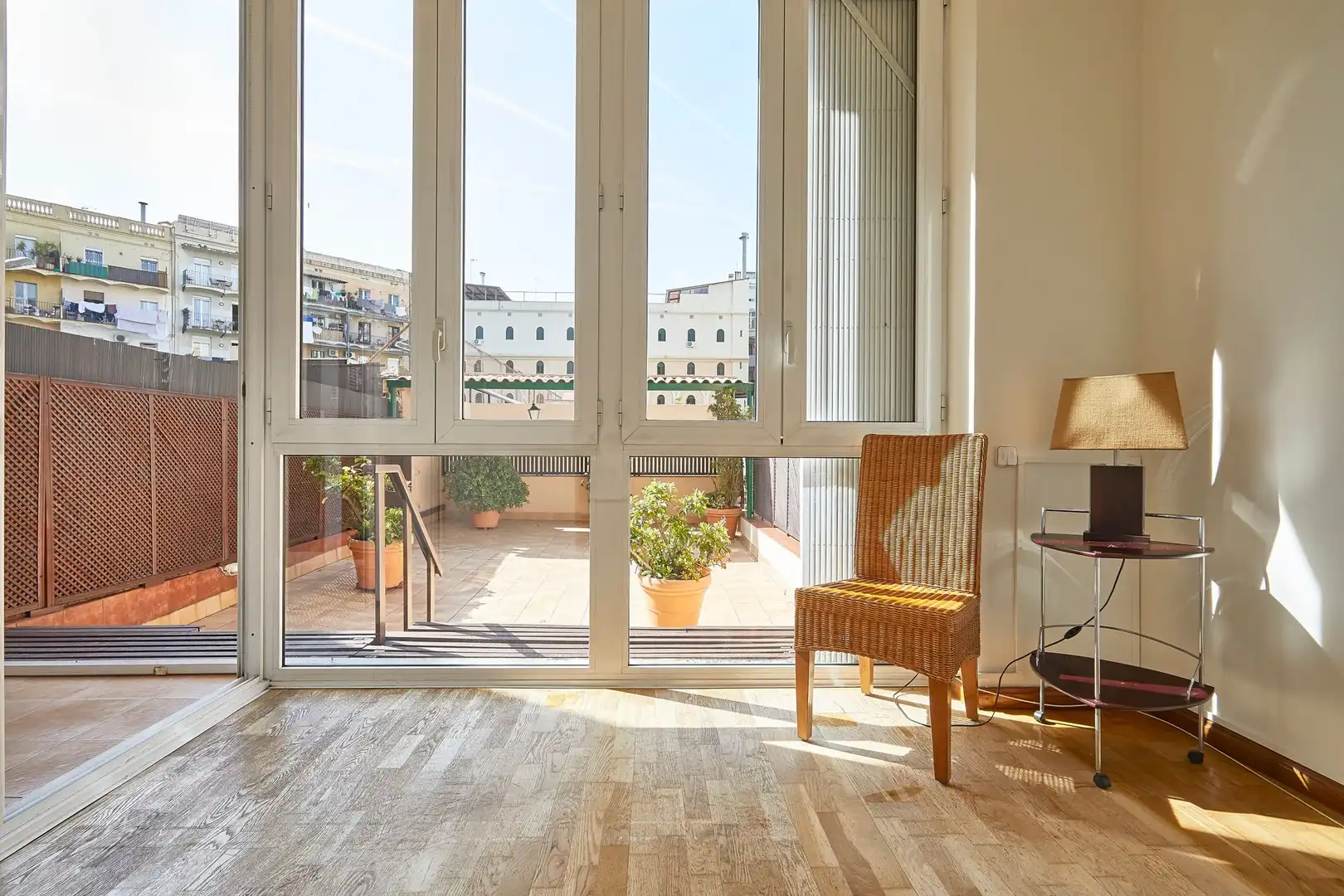 Balcony of Apartments for sale in Barcelona  with Air Conditioner, Terrace and Balcony