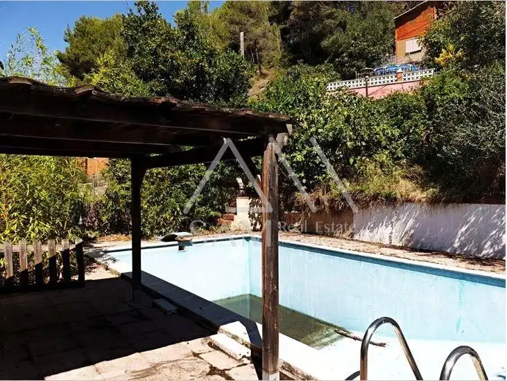 Piscina de Casa o xalet en venda en El Pont de Vilomara i Rocafort amb Calefacció, Jardí privat i Piscina