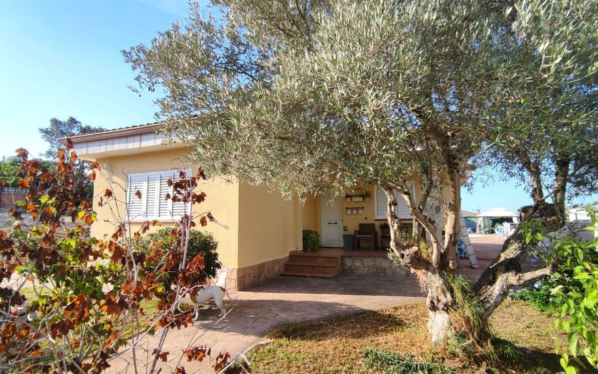 Exterior view of House or chalet for sale in Caldes de Malavella  with Air Conditioner, Heating and Terrace