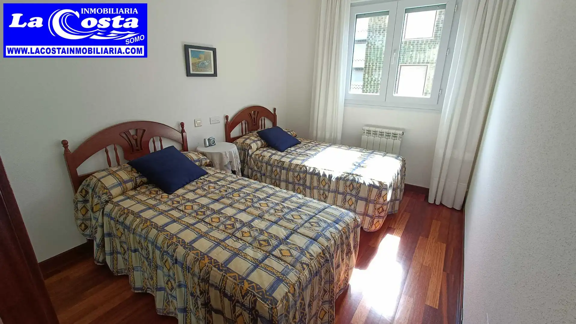 Schlafzimmer von Wohnung zum Verkauf in Ribamontán al Mar mit Heizung, Ofen und Waschmaschine