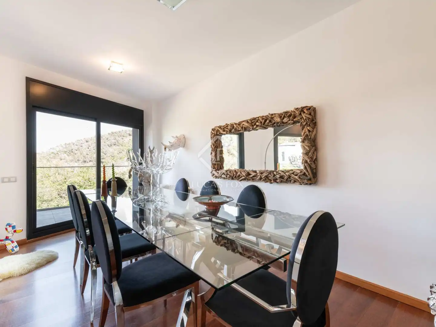 Comedor de Casa o chalet en venta en Sant Cugat del Vallès con Aire acondicionado, Calefacción y Jardín privado