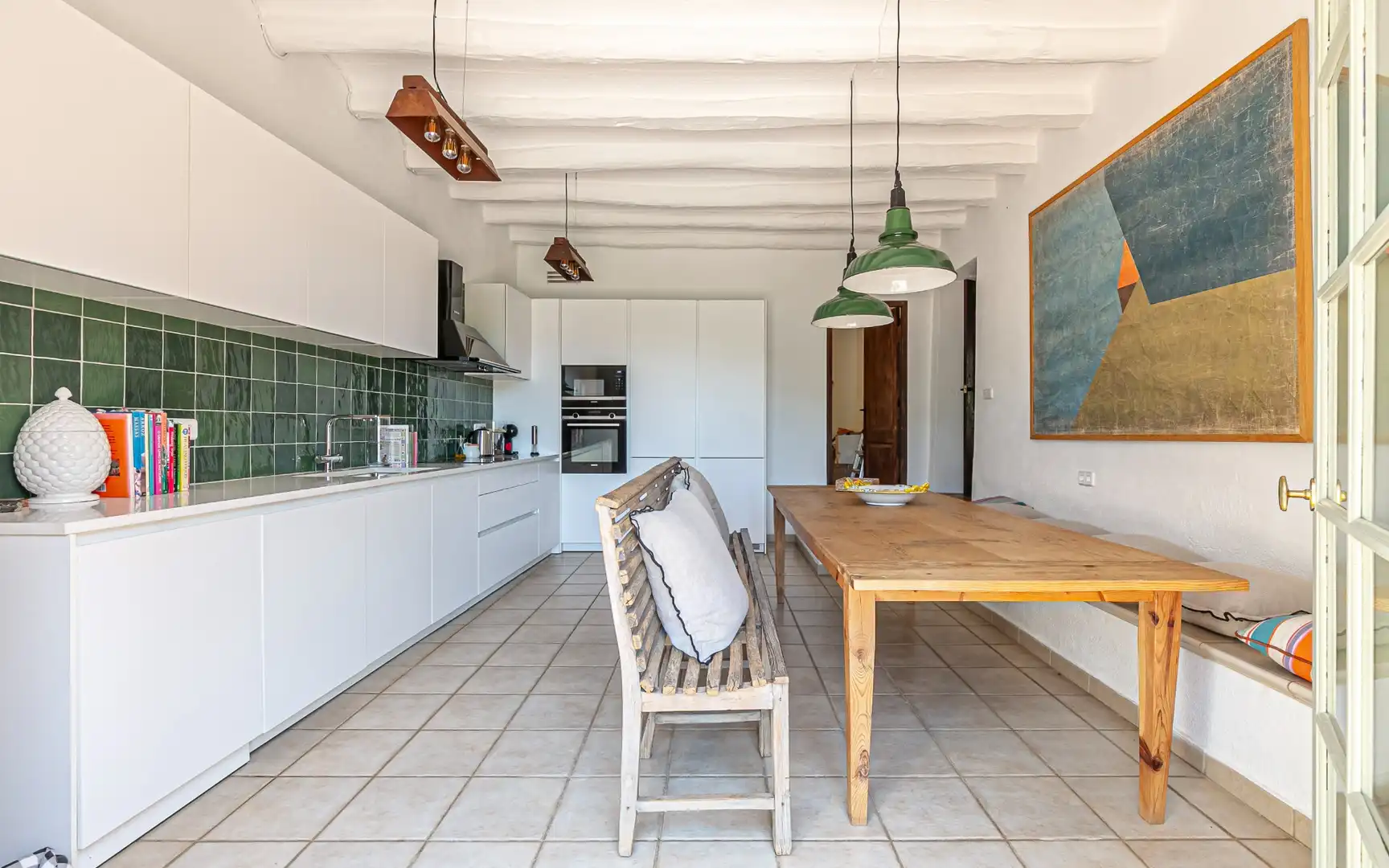 Küche von Country house zum Verkauf in Torrelles de Foix mit Heizung, Privatgarten und Terrasse