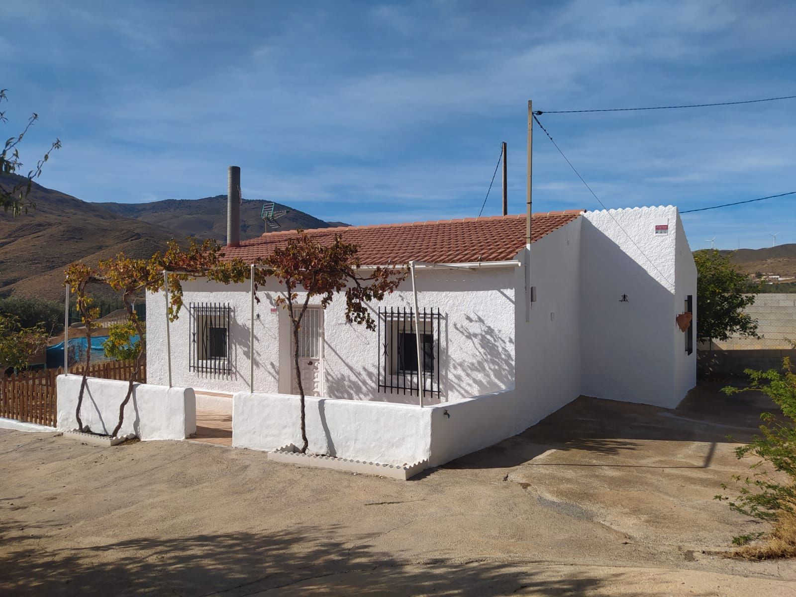 Vista exterior de Finca rústica en venta en Las Tres Villas con Aire acondicionado