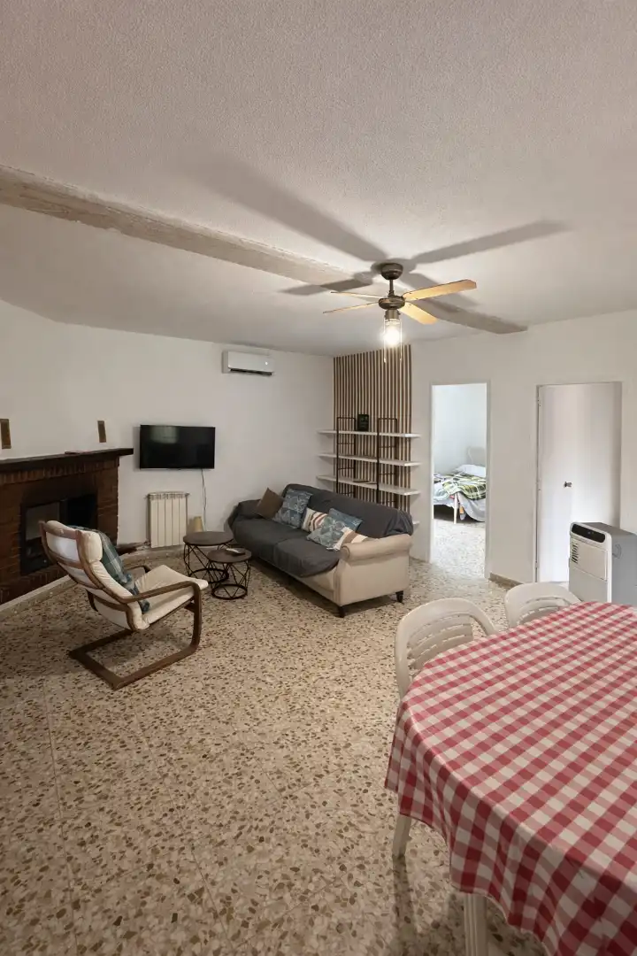 Sala de estar de Casa o chalet en venta en Zaragoza con Aire acondicionado, Calefacción y Jardín privado
