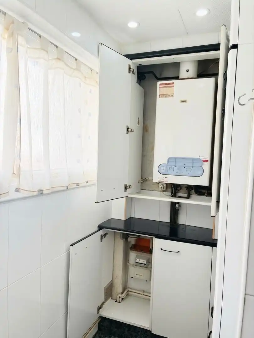 Küche von Wohnung zum Verkauf in Manresa mit Klimaanlage, Heizung und Terrasse