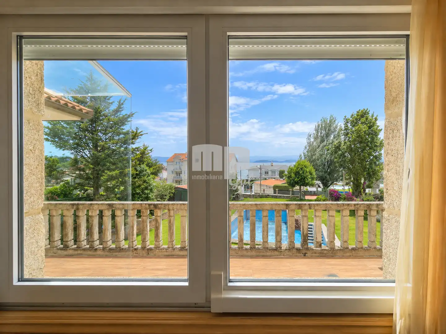 Balcony of Houses for sale in Vigo   with Heating, Private garden and Terrace