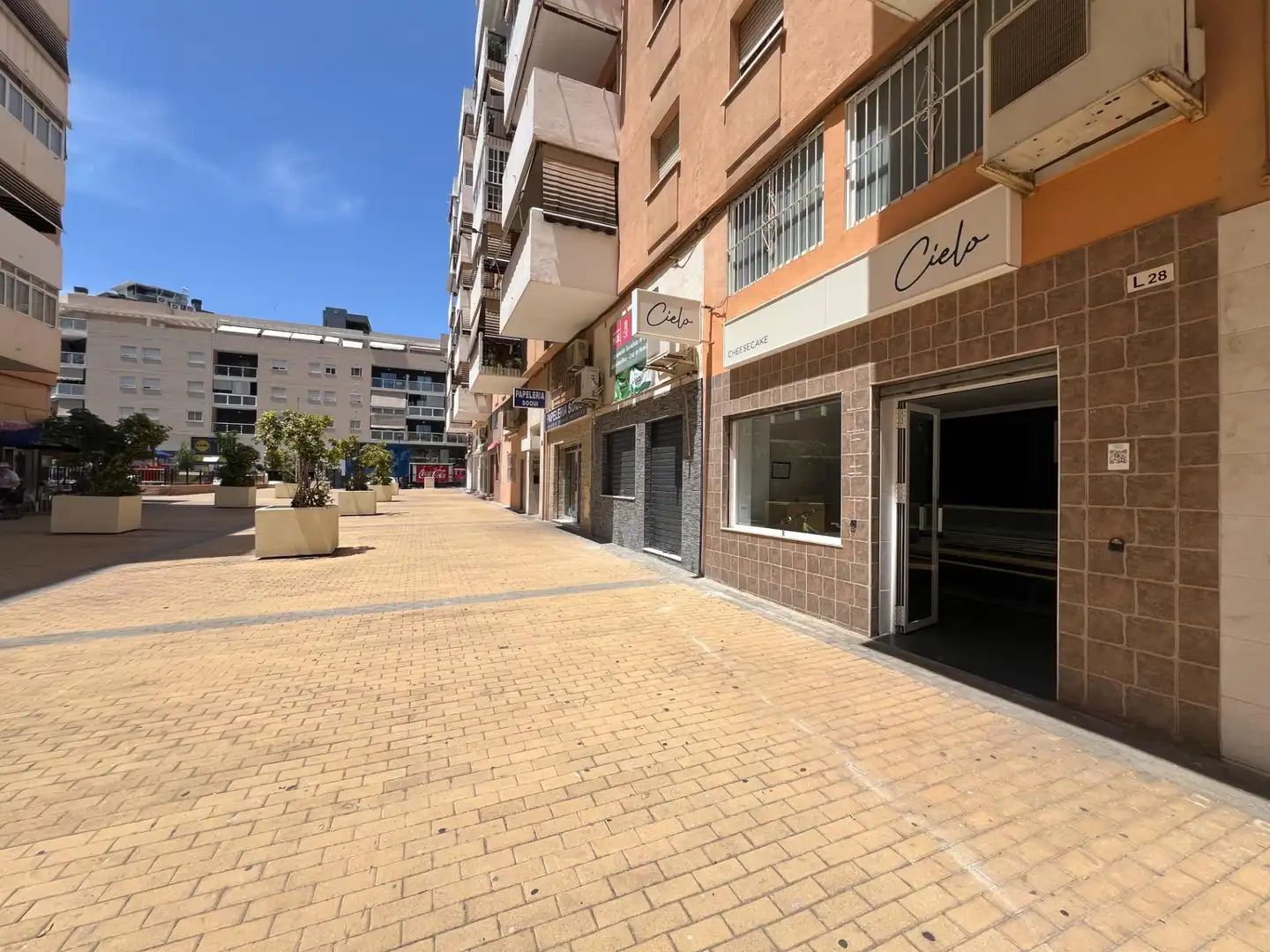 Vista exterior de Local de lloguer en Málaga