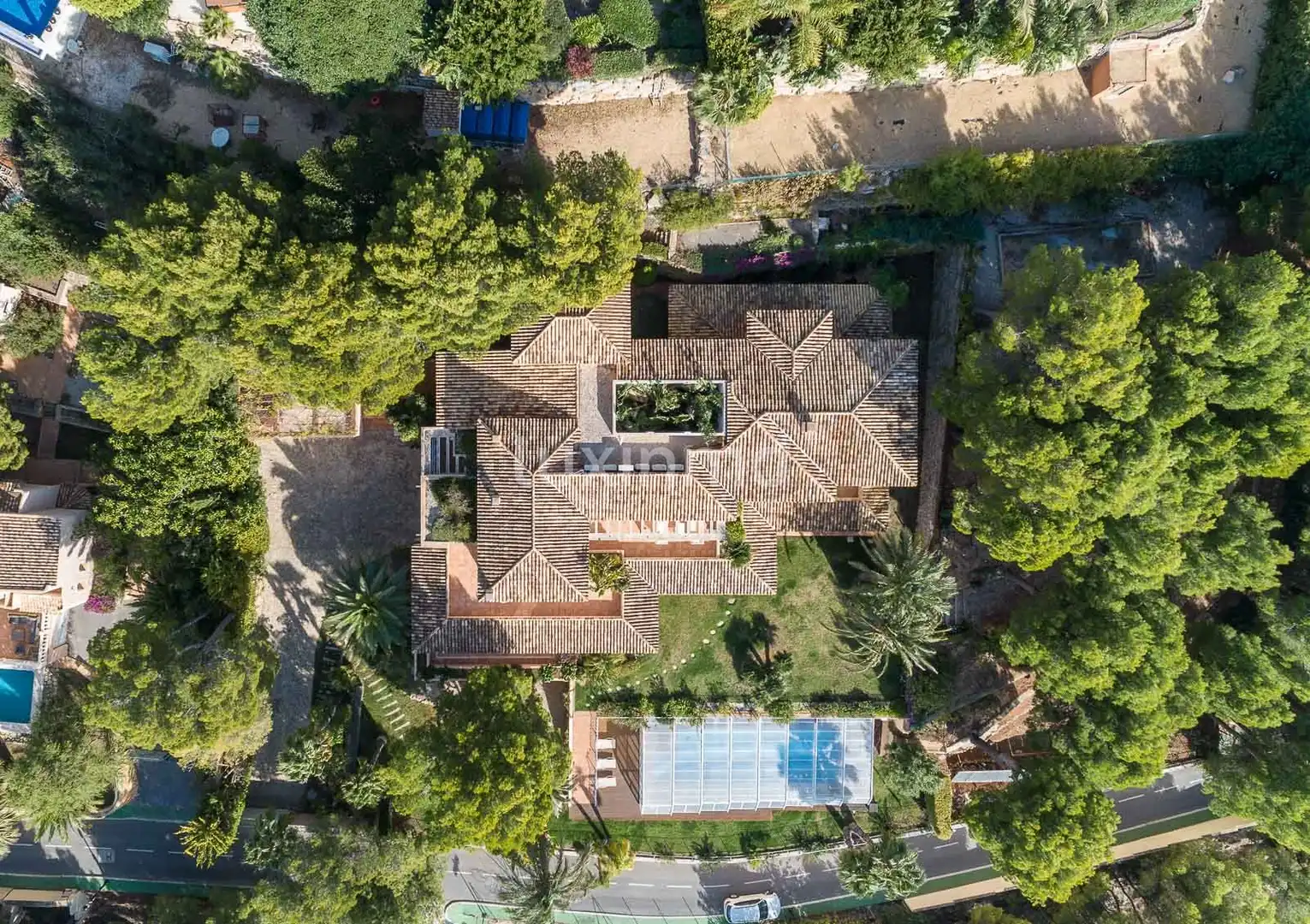 Jardín de Casa o chalet en venta en Altea con Aire acondicionado, Calefacción y Jardín privado
