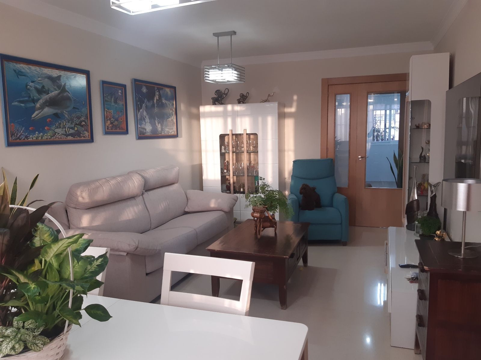 Sala d'estar de Pis en venda en Málaga Capital amb Aire condicionat, Terrassa i Traster