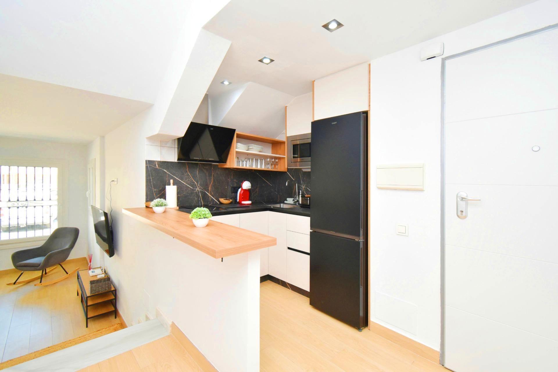 Kitchen of Flat for sale in El Ejido  with Air Conditioner and Community pool