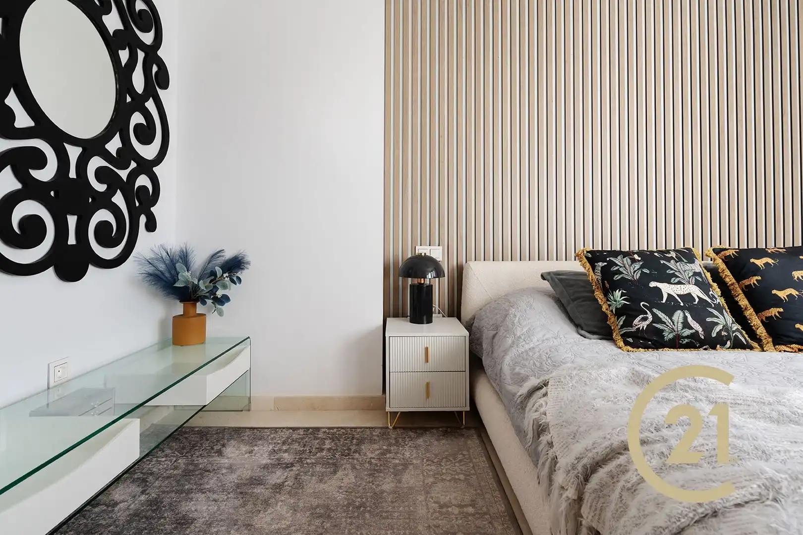 Habitación de Casa adosada en venta en Ojén con Aire acondicionado, Calefacción y Jardín privado