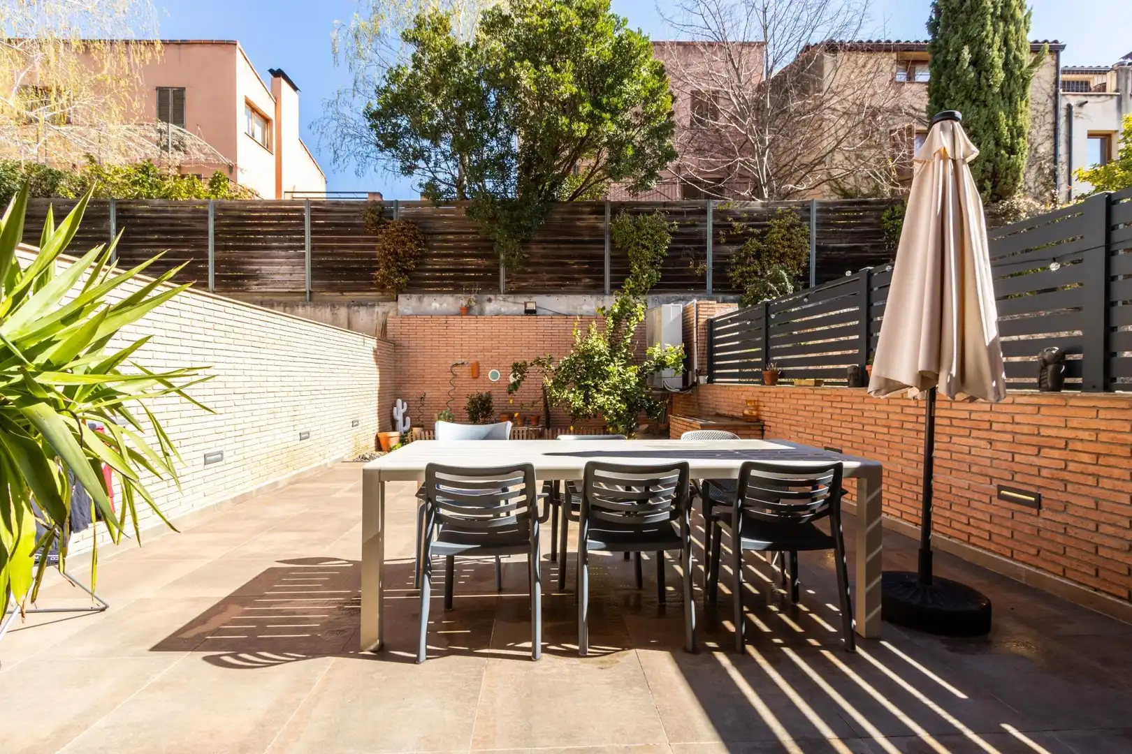 Terrace of Flat for sale in Sant Llorenç Savall  with Heating, Private garden and Parquet flooring