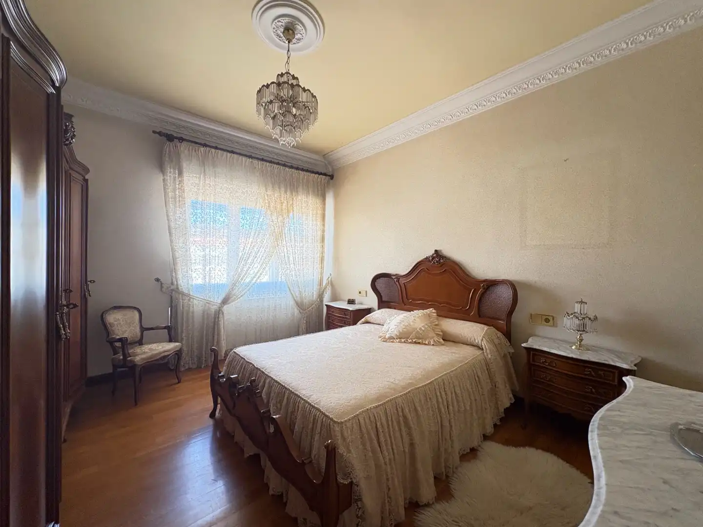 Schlafzimmer von Wohnung zum Verkauf in Arnedo mit Heizung, Parkett und Terrasse