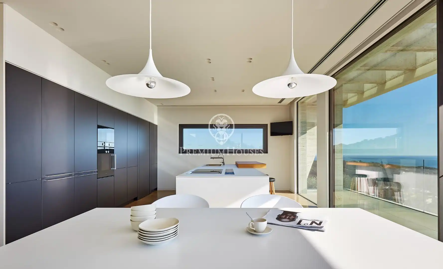 Cocina de Casa o chalet de alquiler en Lloret de Mar con Calefacción, Jardín privado y Piscina