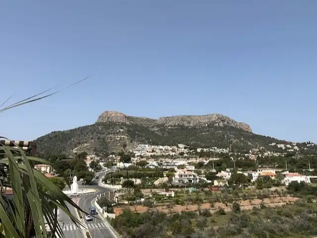 Vista exterior de Ático en venta en Calpe / Calp con Aire acondicionado, Calefacción y Terraza